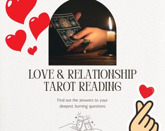Love & Relationships Tarot Oracle Inuitive Card Reading