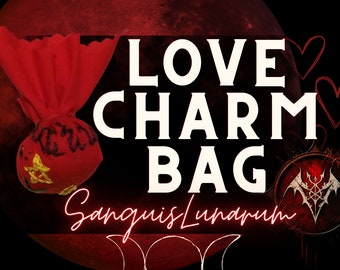 Love Mojo Spell & Charm Bag - Relationship spell, love spell, bring forth romance