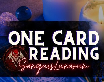 One Card Pull Psychic Tarot Intuitive Card Reading