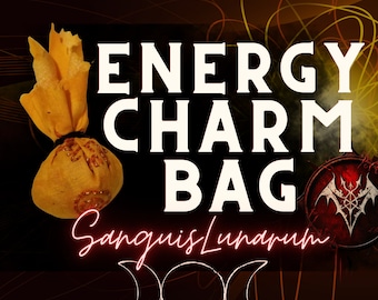 Energizing Spell & Charm Bag - Pranic Energy Core - Prana Battery - Ambient Energy Collector