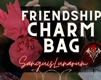 Friendship Mojo Spell & Charm Bag - Make friends spell, platonic love spell, bring forth social connection to make lasting friendships