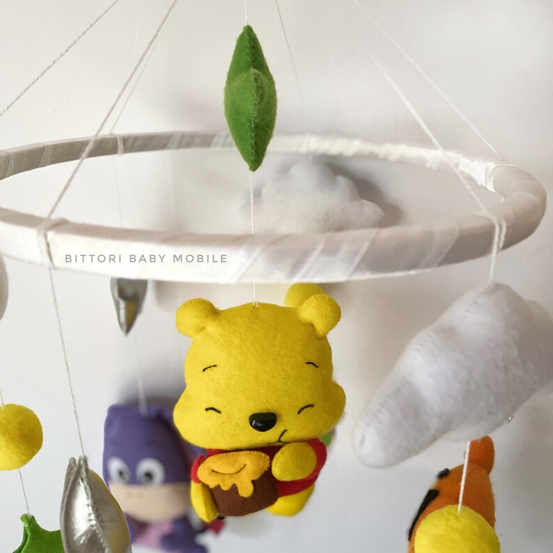 Baby mobile with Winnie Pooh nursery decor Etsy