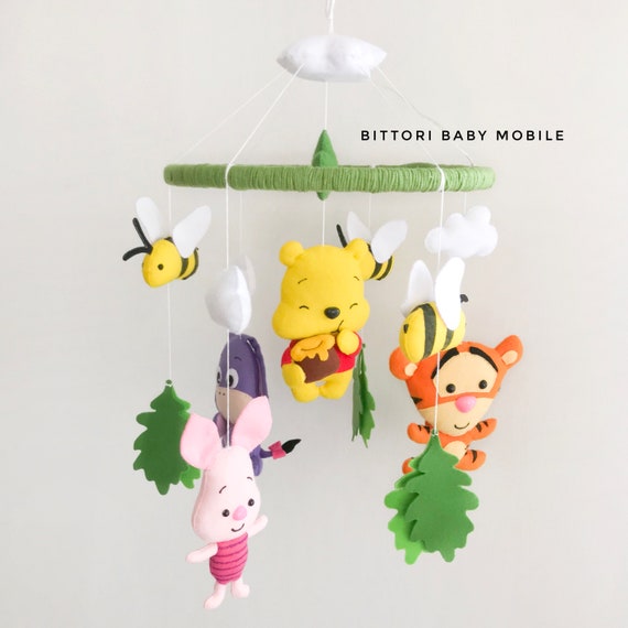 winnie the pooh cot mobiles for babies