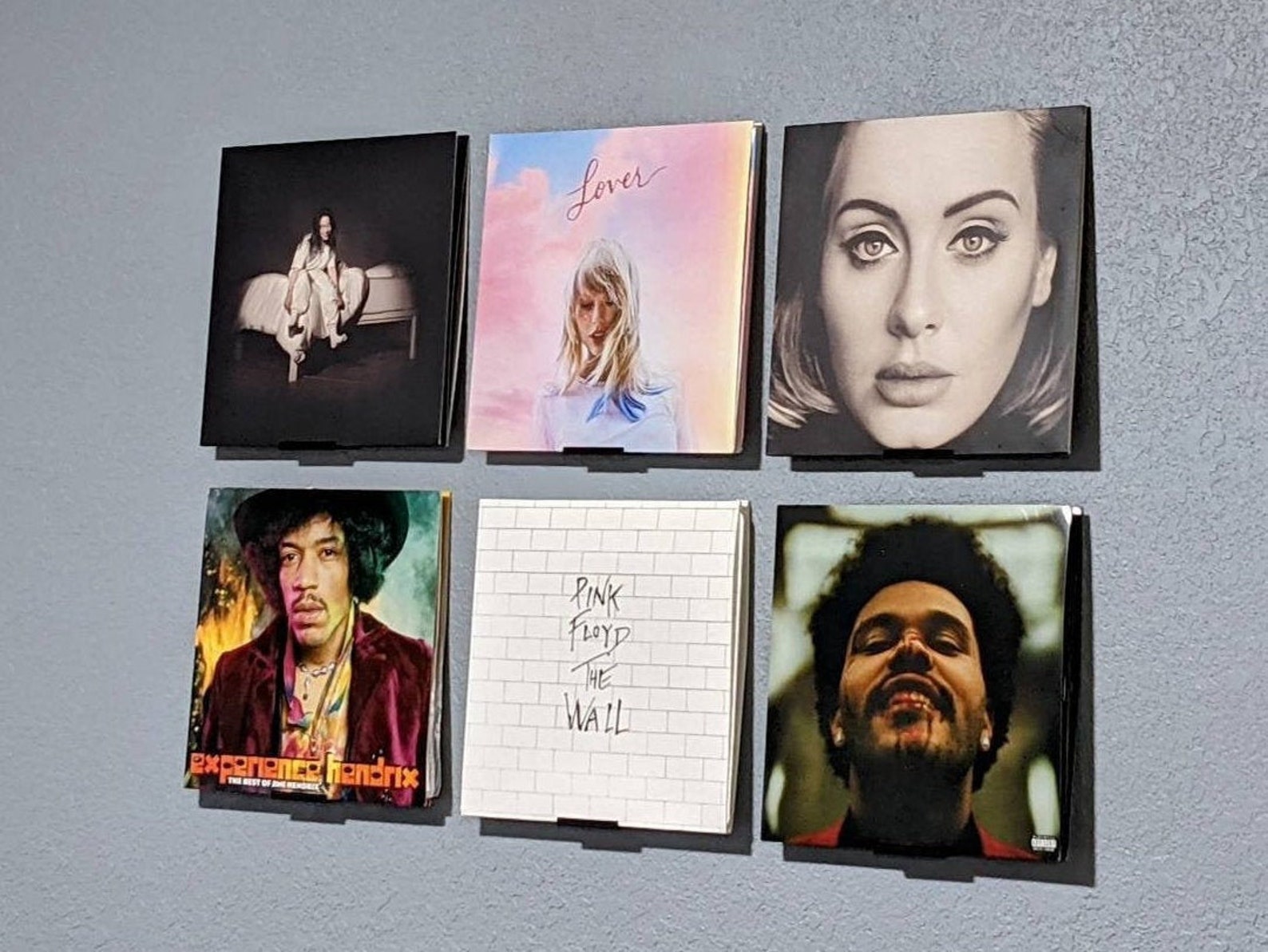 Buy Vinyl Record Shelf Album Wall Mount Display Online in India Etsy
