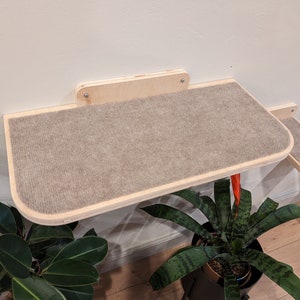 Cat wall bed, Cat shelf, Cat platform, Cat furniture cat bed steps image 7