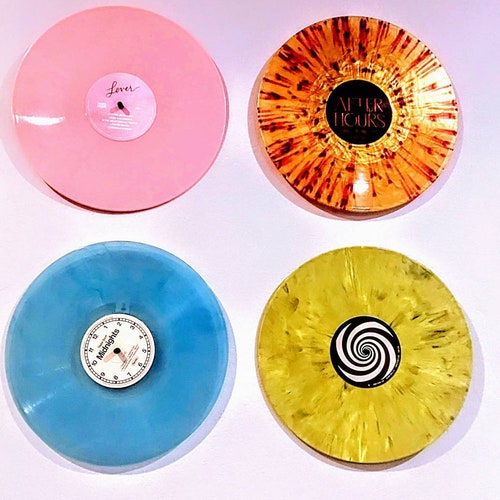 3D Printed now Playing Vinyl Record Wall Mount Display Shelf Etsy