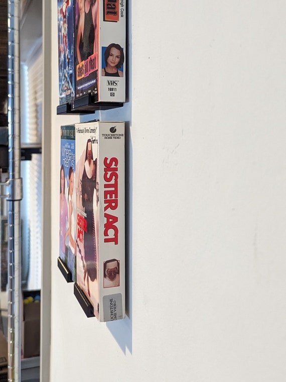 VHS Floating Shelf Wall Mount | VHS Display Stand | VHS Collection  