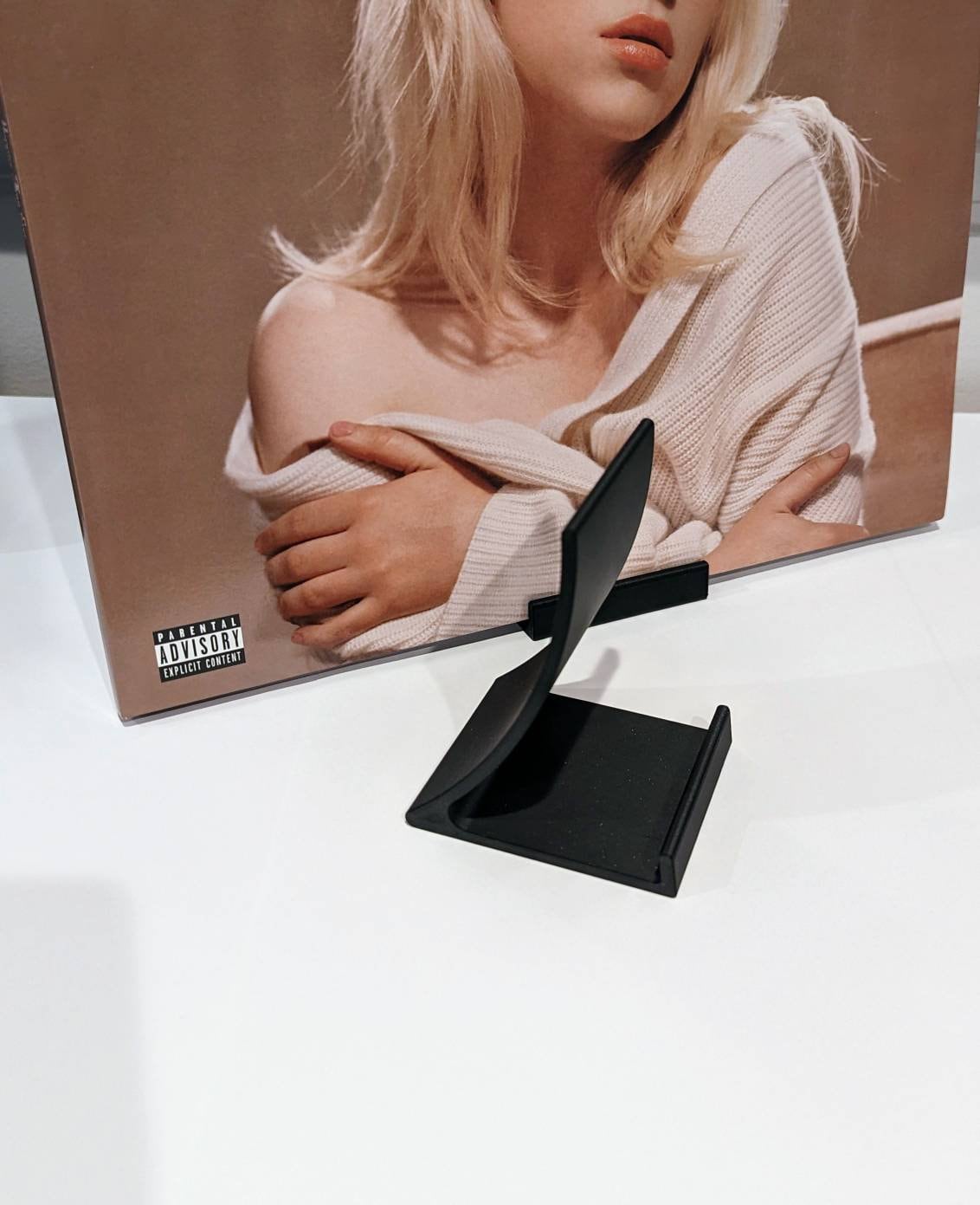 Record Display Stand | Table Stand | Sleek Modern Counter Display for your favorite Albums