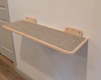 Extra Large 30 inch Cat shelf bed with steps