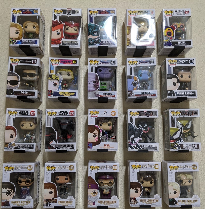 Funko Pop Box Wall Mount Display Shelf | Etsy