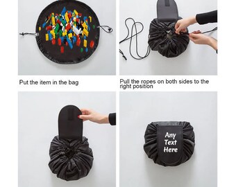 lego drawstring storage bolsa