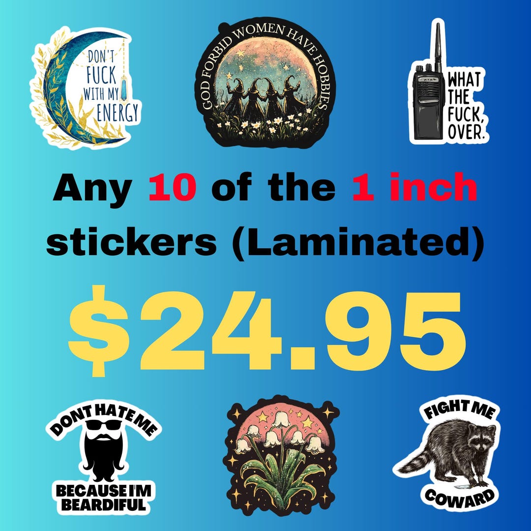 Entry Key Match Sticker Any 10 Laminated 1-inch Stickers – Mix & Match Waterproof Vinyl Sticker ...