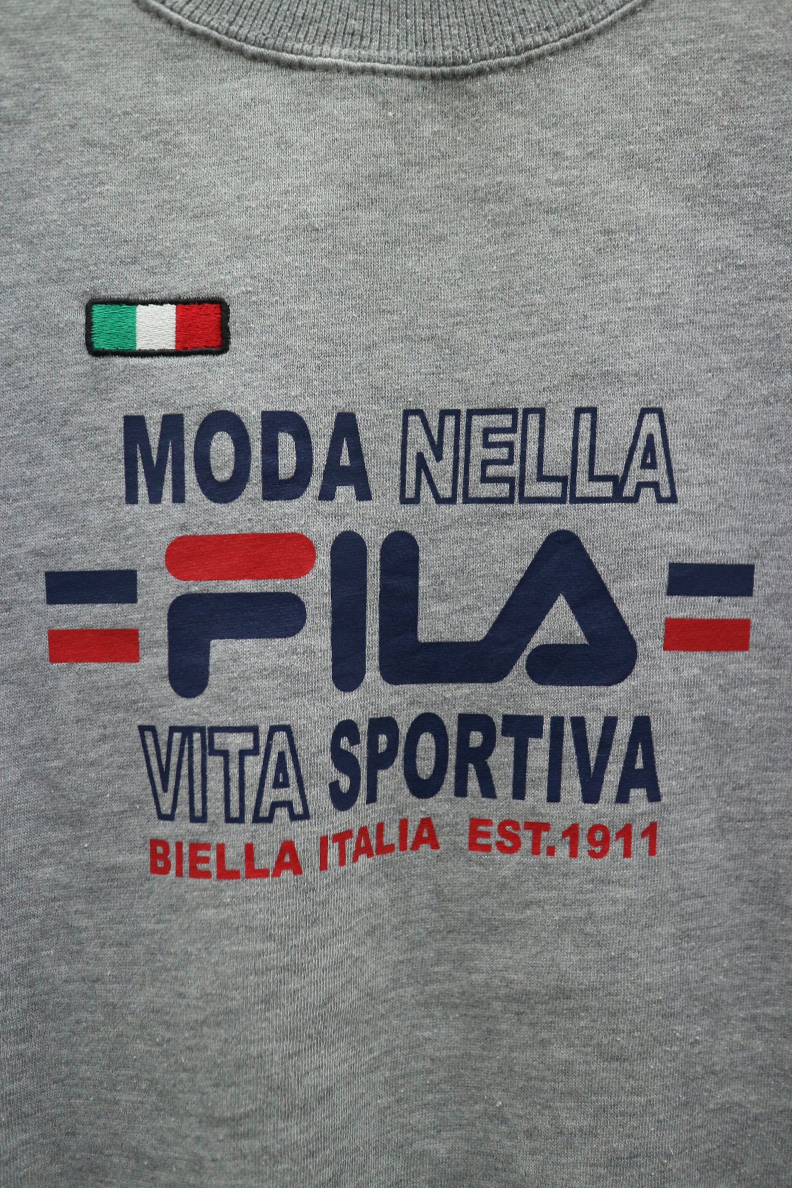 Vintage FILA Moda Nella Vita Sportiva Biella Italia Est.1911 | Etsy