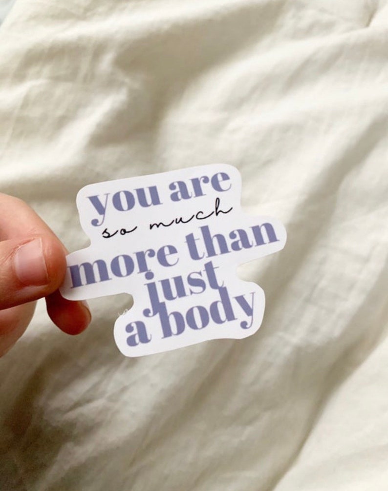 neda cards ed recovery card mental health cards cute greeting card more than a body greeting card positivity card body love card