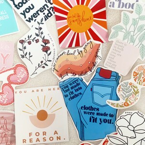 take what you need mystery sticker mix!