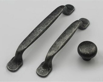 Cabinet Pull Dresser Furniture Iron Knob Hand