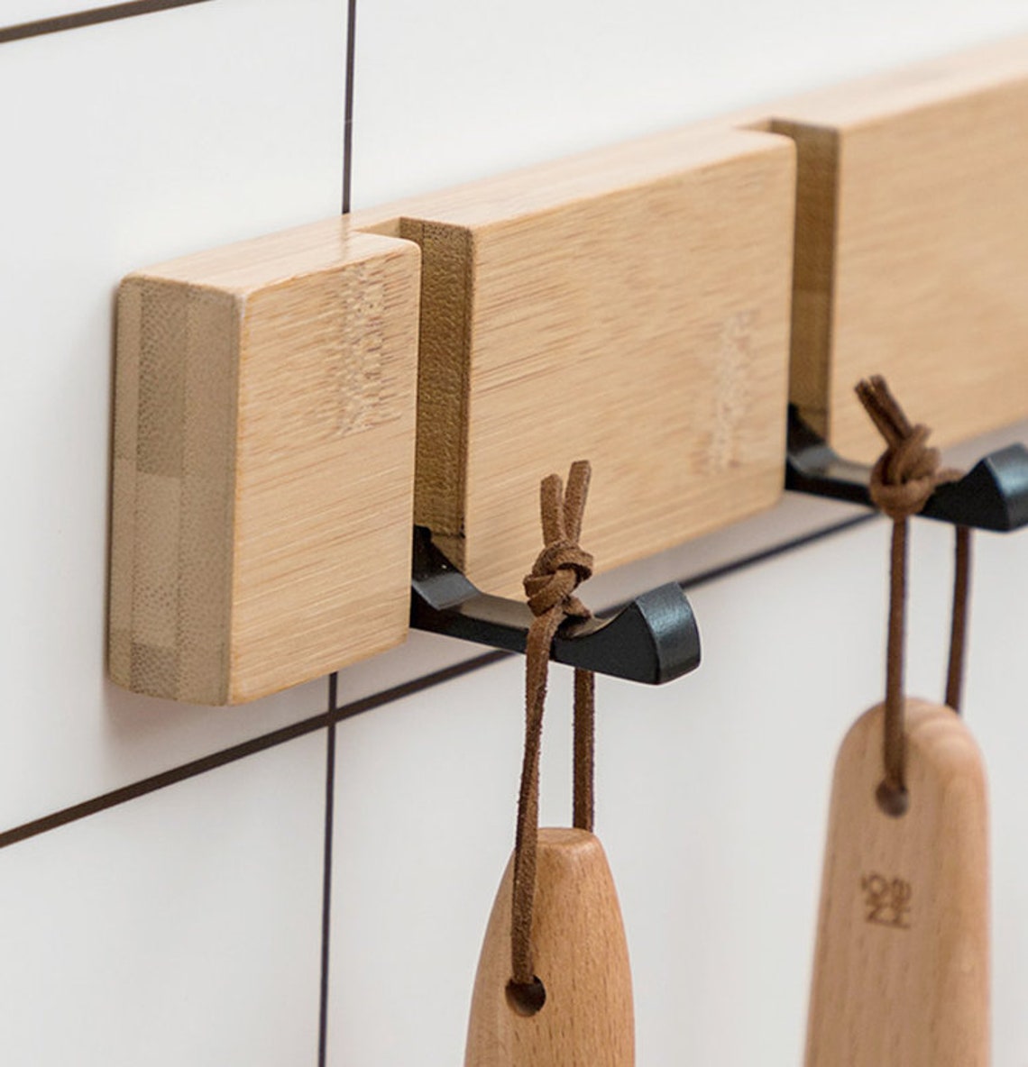 Combination Solid Wood Hooks Coat Hook Decorative Wall Hooks Etsy