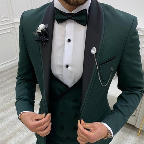 Men Suits Wedding Suit 3 Piece Suits Prom Suits Slim | Etsy