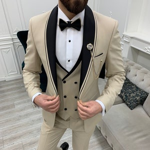 Champagne color suit Etsy M xico