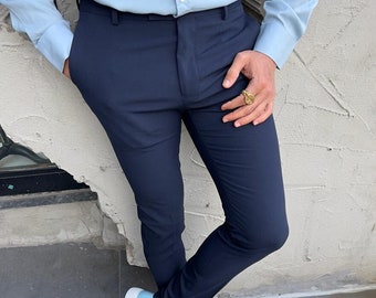 Floral Jacquard Smocked Zipper Pants - Men - OBSOLETES DO NOT