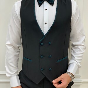 Teal Green Suits Teal 3 Piece Slim Fit One Button Wedding Groom Party Wear Coat Pant, Teal Suit, Men Teal Suit, Teal Slim Fit Groom Suit, GENT WITH