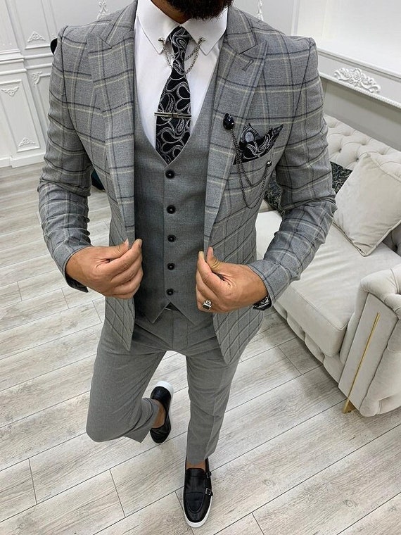 Manhattan Charcoal 3 Piece Suit