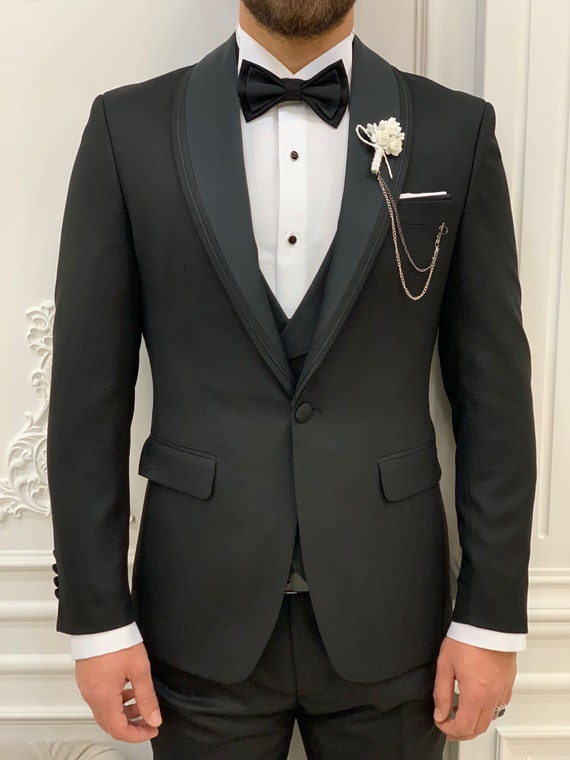 Trajes negros new arrivals