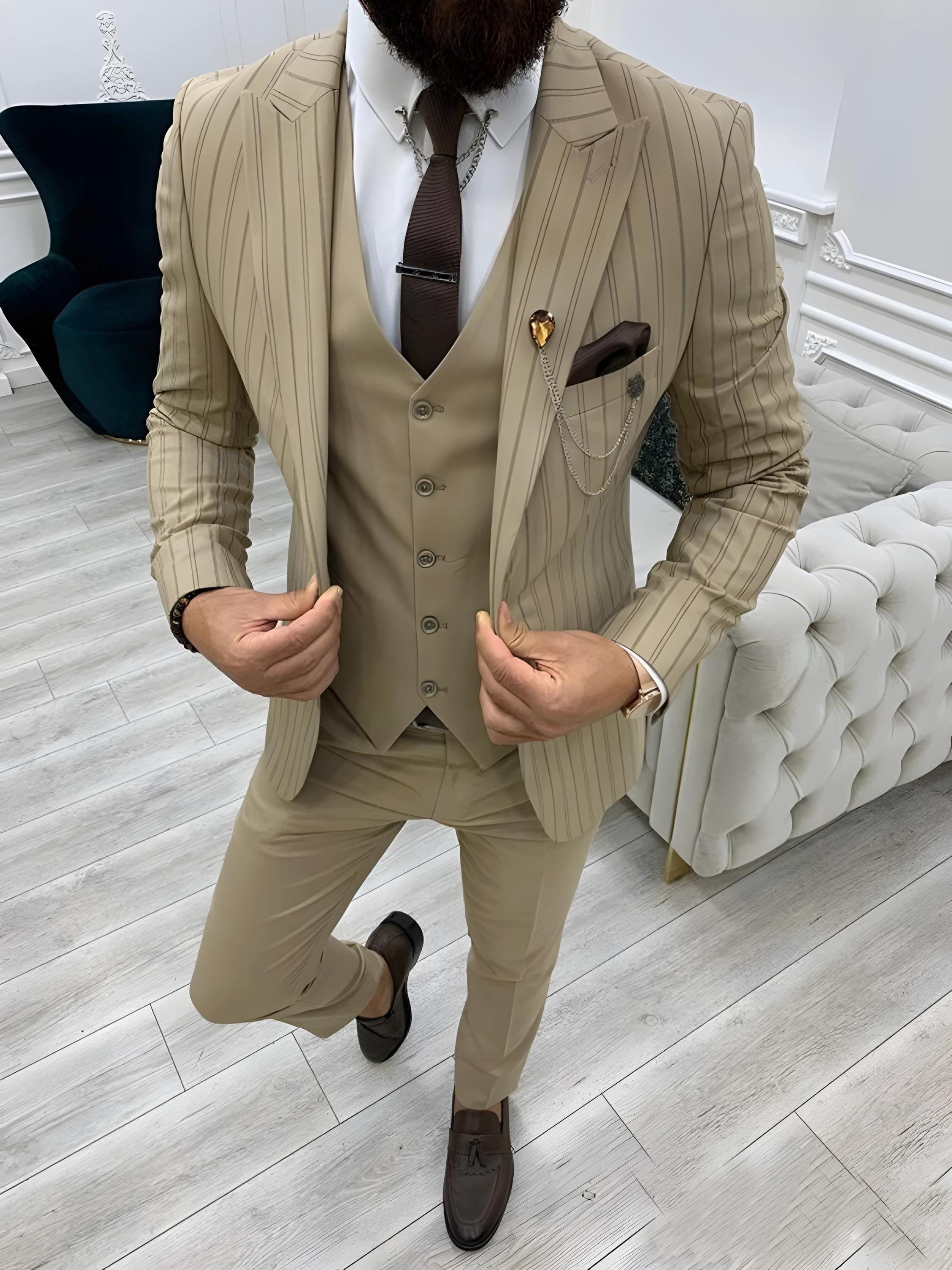 スーツ vintage VAN JAC 3piece suit setup em vintage VAN JAC 3piece suit setup em