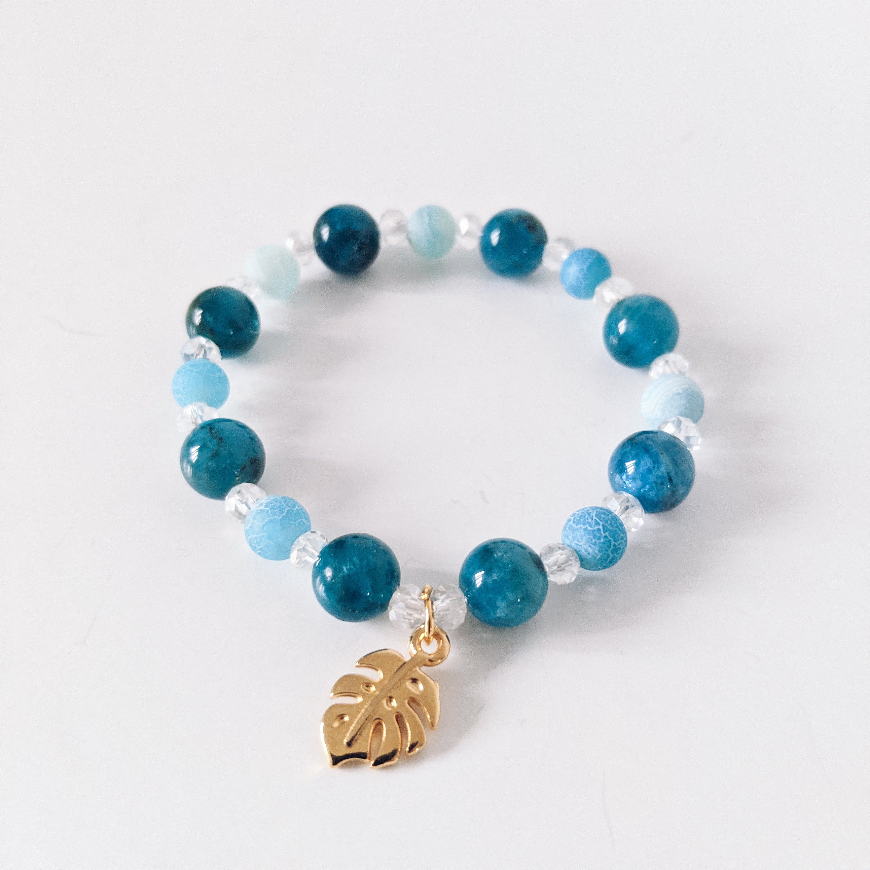 Details about Agate and Apatite Healing Beaded Bracelets US Details about Agate and Apatite Healing Beaded Bracelets US