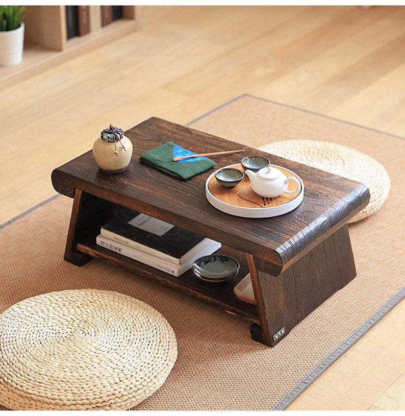 Traditional Japanese Floor Table Coffee/tea or End Tables Etsy