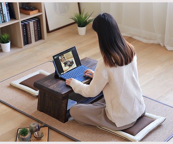 Traditional Japanese Floor Table Coffee Tea Or End Tables Etsy