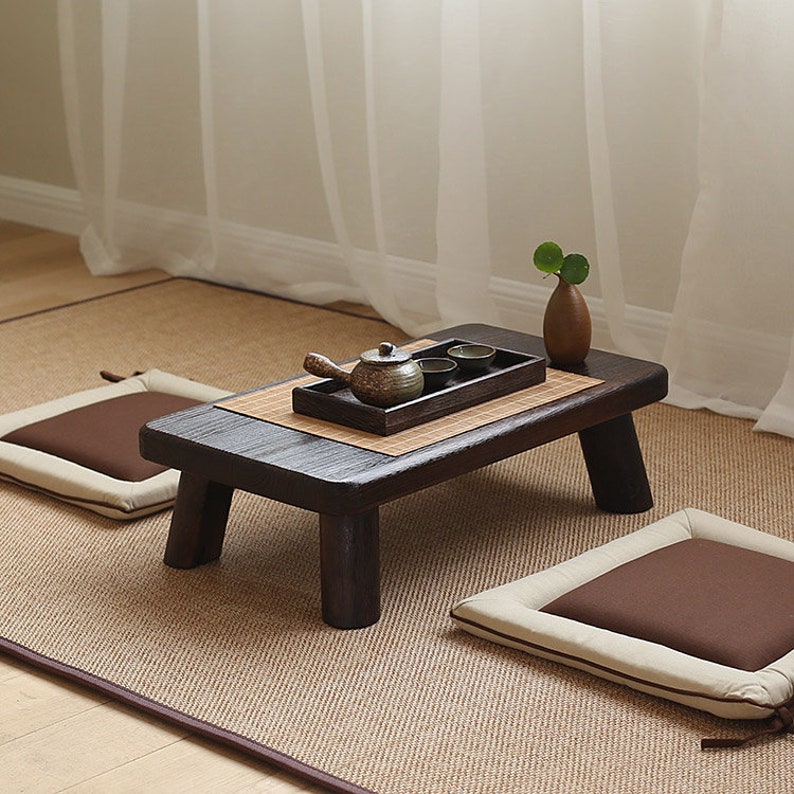 Traditional Japanese Floor Table Coffee/tea or End Tables Etsy