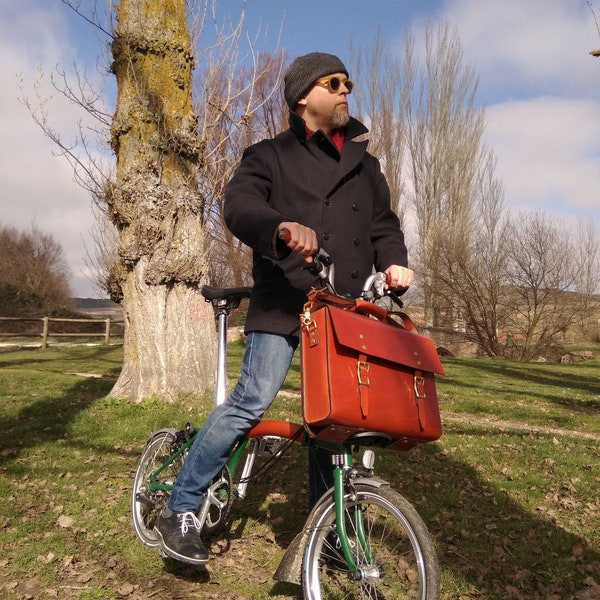 Mallette pour Brompton. Sac avant Brompton. Valise pour Brompton