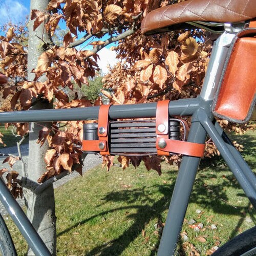 Folding Lock Holster Bike Lock Leather Seath Padlock Leather Etsy