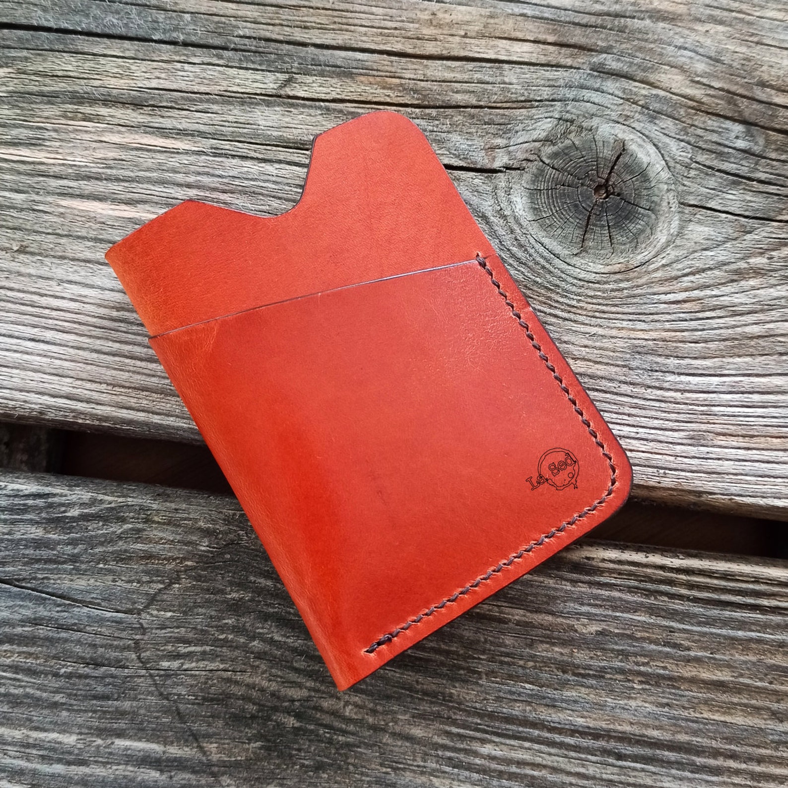 Minimalist Card Holder. Simple Card Holder Etsy Hong Kong