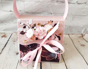 Handgefaltbare Papier Mini Geldbörse Grußkarte Party Favor Geschenk Tasche