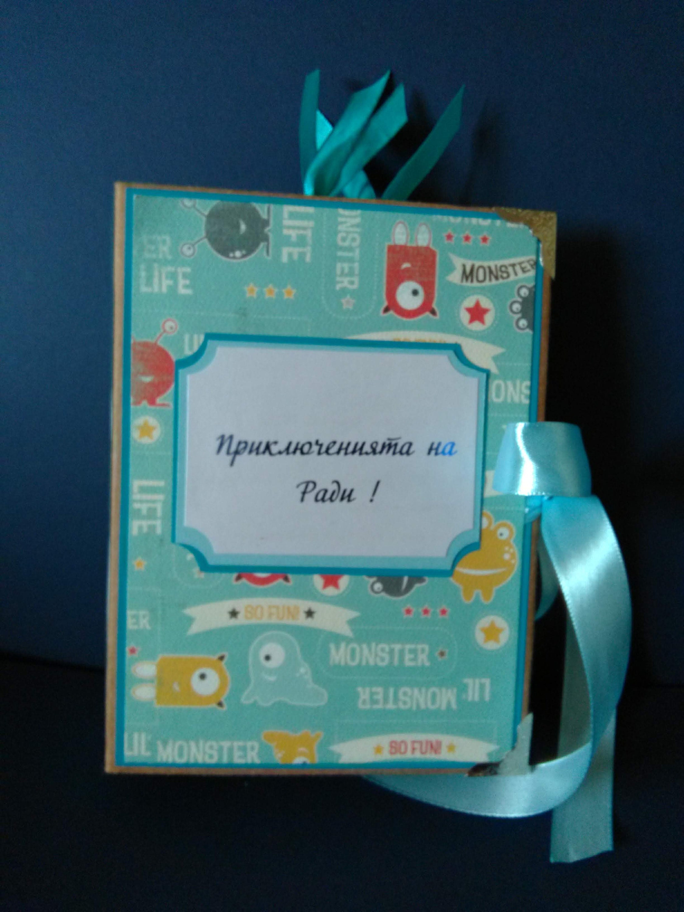 Baby Boy Photo Book Custom Mini Photo Memory Book Accordion Etsy