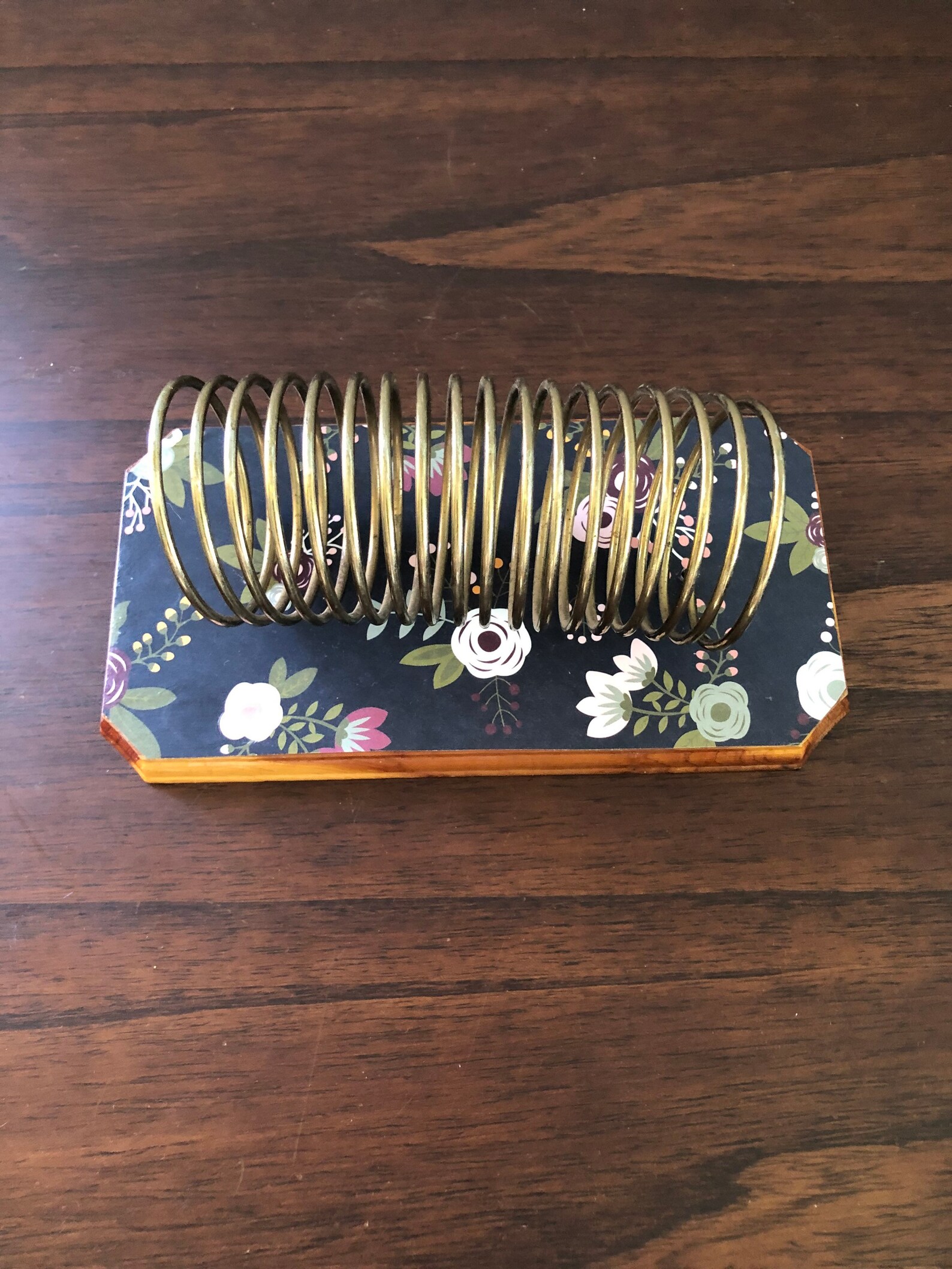 Vintage wire letter holder mail holder upcycled vintage Etsy