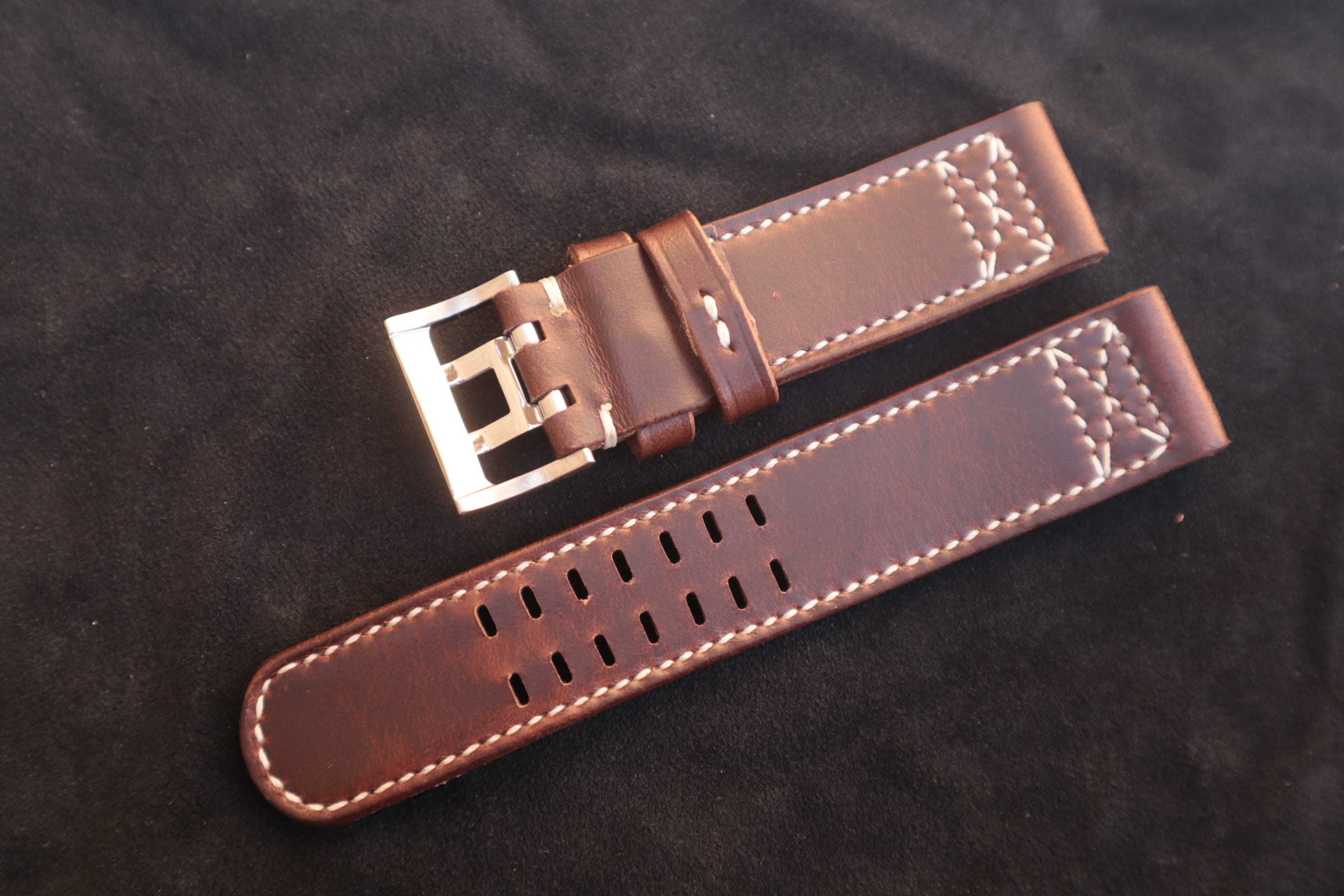 Leather Hamilton Watch Strap 20mm 22mm/ Hamilton Watch Buckle Etsy