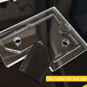 スリムウォレットカードホルダー用クリッカーダイカッター