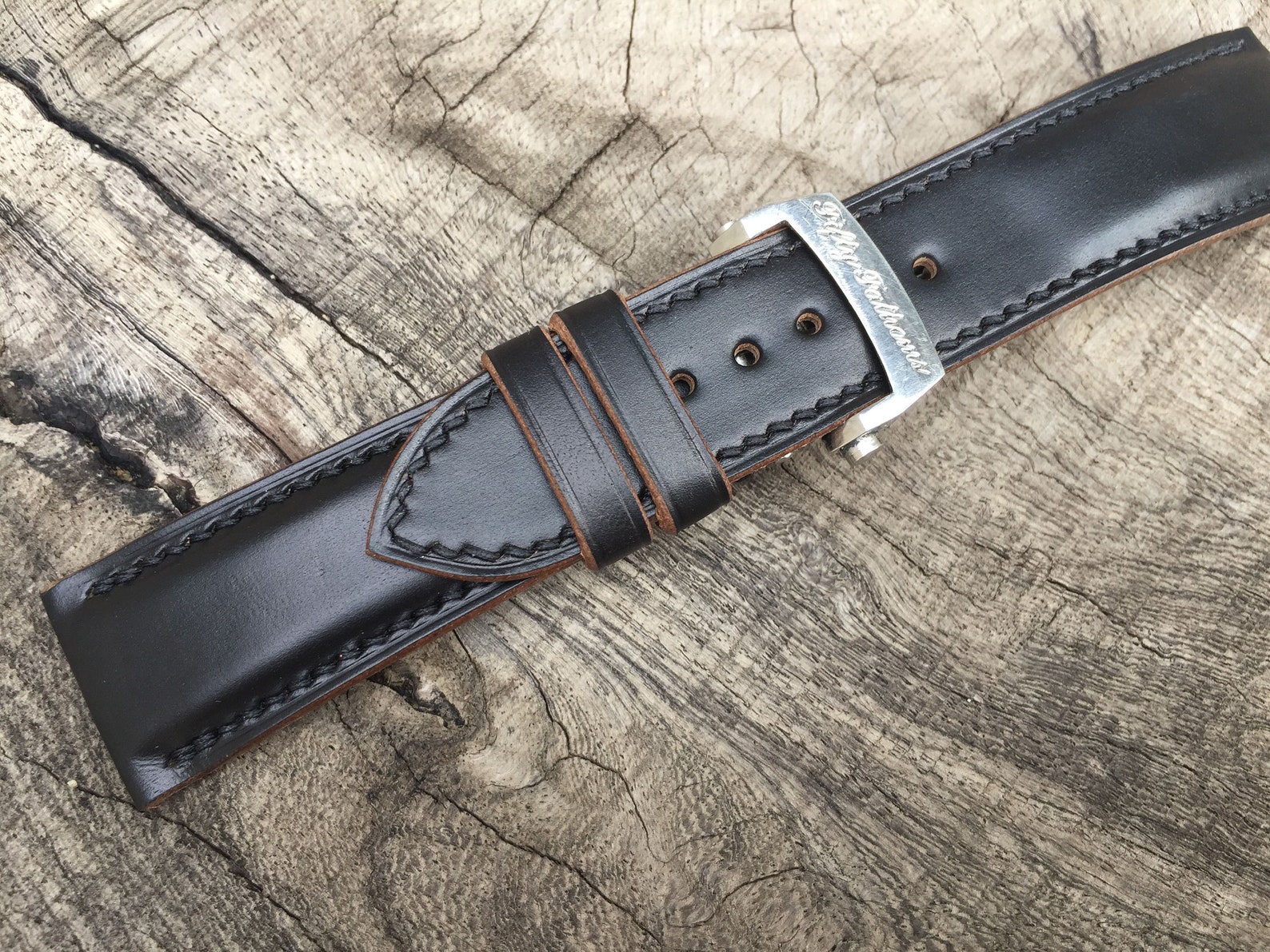 Blancpain Fifty Fathoms Leather Watch Strap Replacement/ Horween ...