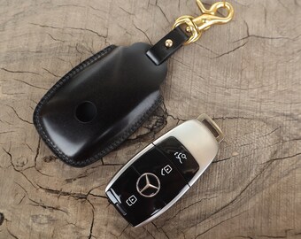 Vitodeco Genuine Leather Key Fob Case For Mercedes-Benz (A, C, E, S, GLB, GLC, GLE, GLS)