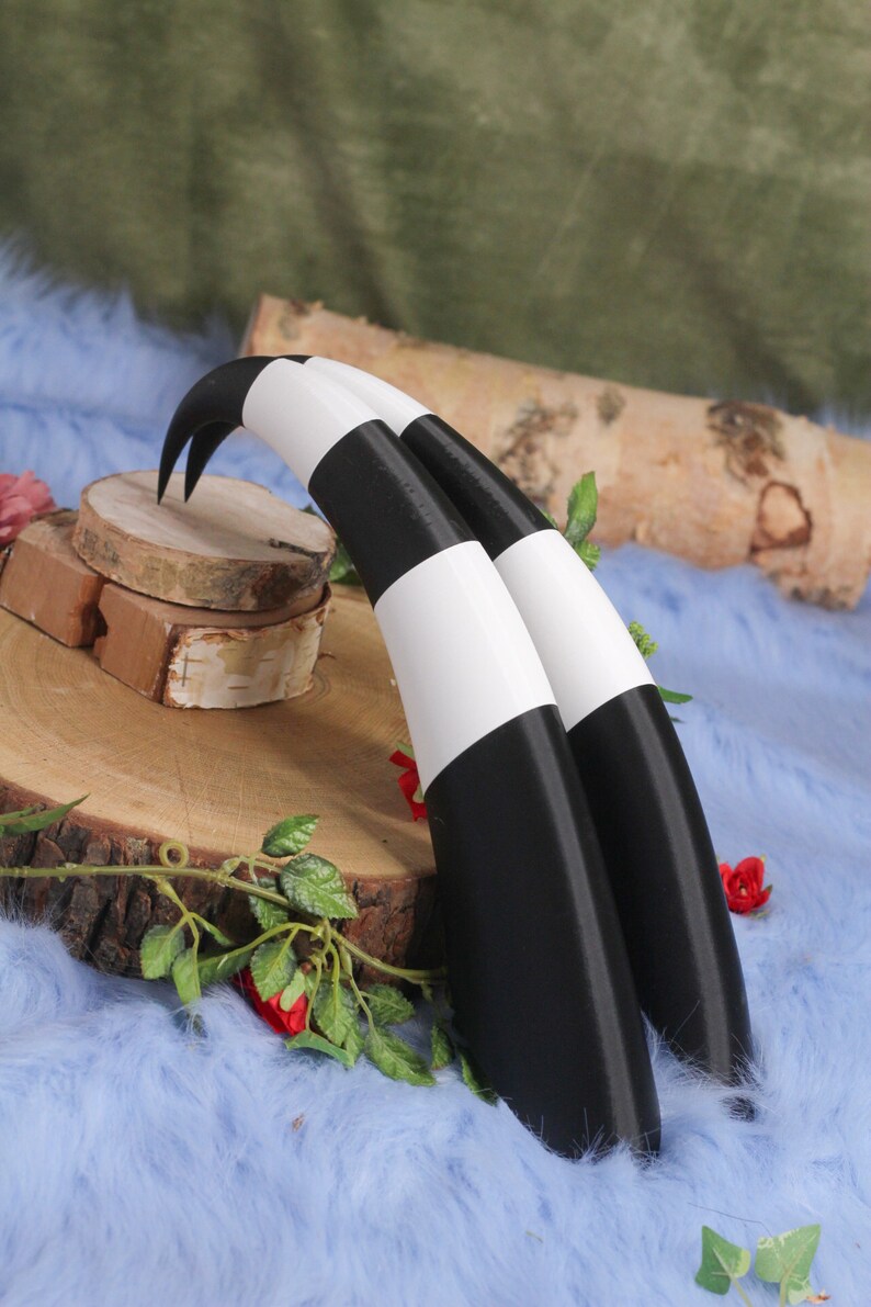 3d Printed Imp Cosplay Horns Halloween Etsy