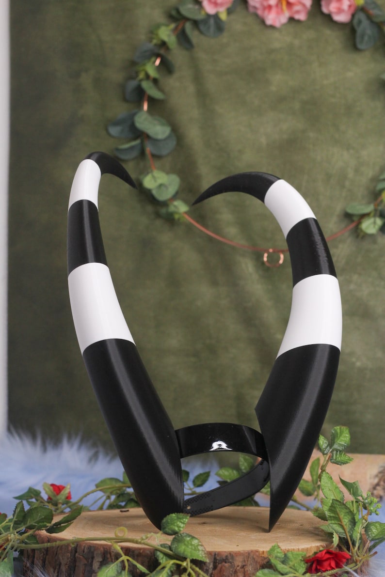 3d Printed Imp Cosplay Horns Halloween Etsy