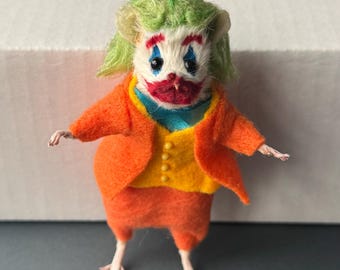 Ratón taxidermia *Joker*