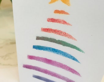 Handmade Christmas Tree Card