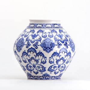 Grandi vasi Decor Living, vaso in ceramica turco, decorazioni per la casa, vaso in ceramica Iznik, vaso Antike Keramik Iznik, vaso Antike Deko