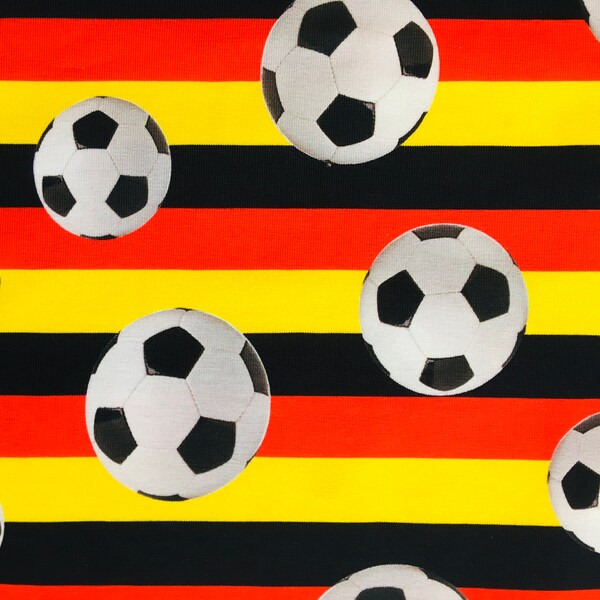 Jersey Stoff Fußball Deutschland Flagge Digitaldruck