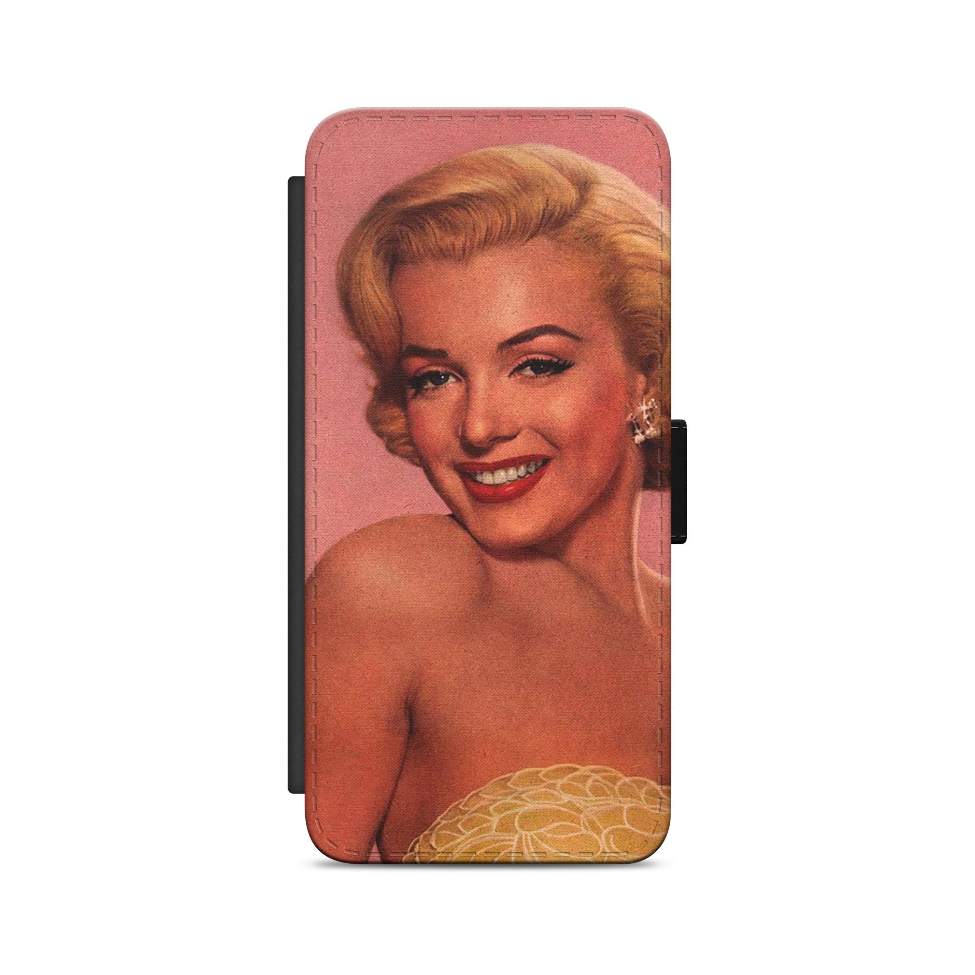 Marilyn Monroe Classic Retro Credit Card ID Money Holder Travel Zip Around  Wallet