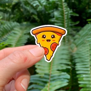 Pizza Sticker,  Stickers,Laptop Decals,Cute Stickers,Water Bottle Stickers,Laptop Stickers,Flask,Laptop Sticker,Best Friend Gift